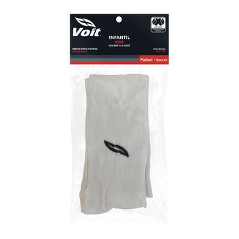 Medias de Fútbol Kids M15 Blanco
