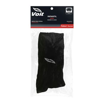 Medias de Fútbol Kids M15 Negro