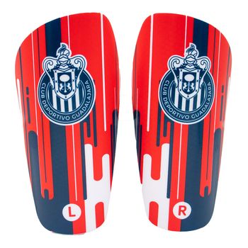 Espinilleras de Fútbol Deslizables Club Deportivo Guadalajara