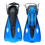 Aletas-de-natacion-Adulto-Ajustables-CH-M-Azul