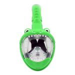 Mascara-Completa-de-Snorkel-Kids-Reptil-I-Verde