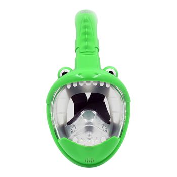 Mascara Completa de Snorkel Kids Reptil I Verde