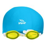 Set-de-Natacion-Junior-Gorra---Goggle-Summer-Pack-IV-Amarillo
