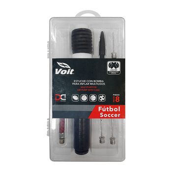 Set de inflado Bomba + Válvulas 8 piezas
