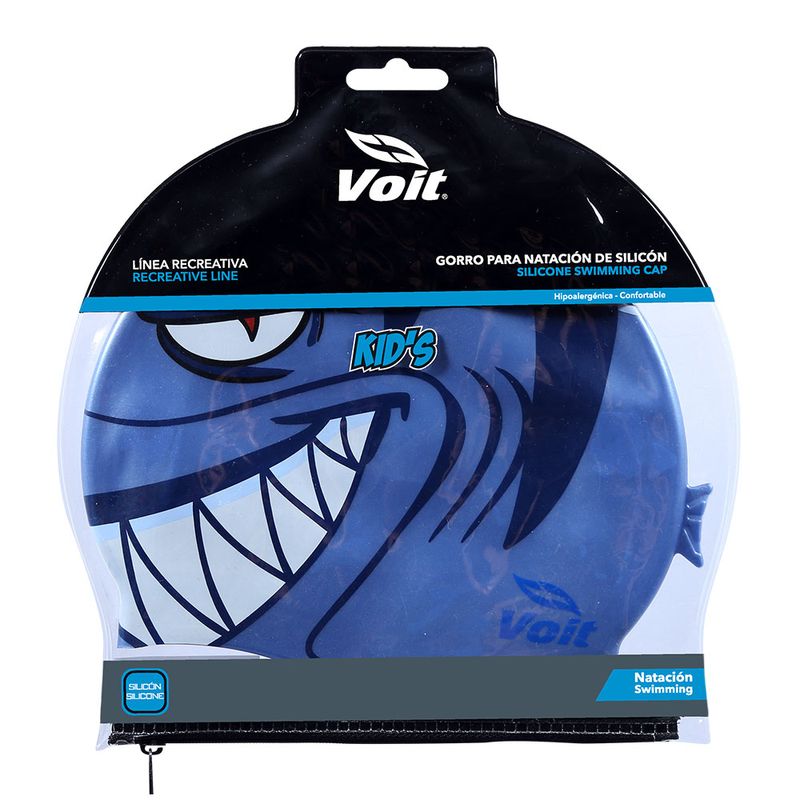 Gorra-de-Natacion-Kids-Cartoon-Azul