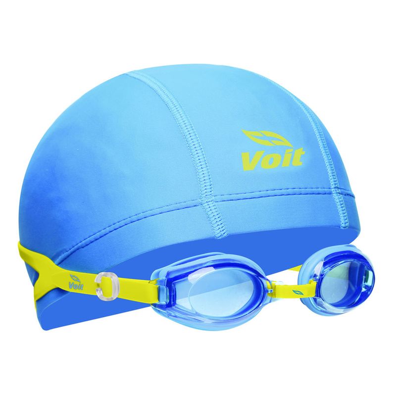Set-de-Natacion-Junior-Gorra---Goggle-Summer-Pack-I-Azul