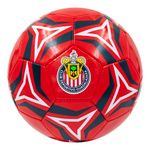 balon-de-futbol.no5-club-deportivo-guadalajara-s100-rojo