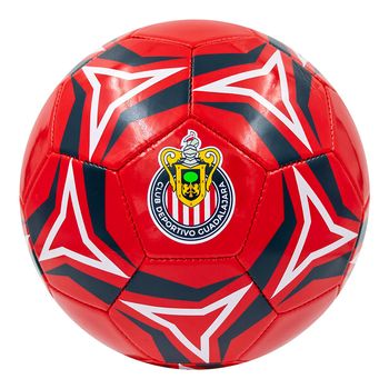 Balón de Fútbol No. 5 Club Deportivo Guadalajara S100 Rojo