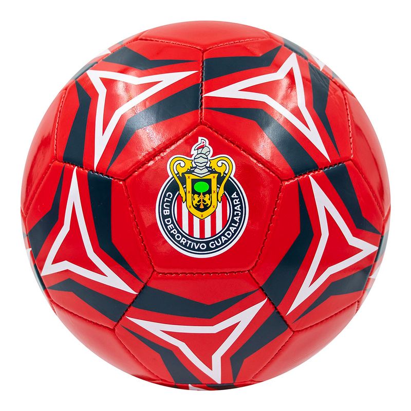 balon-de-futbol.no5-club-deportivo-guadalajara-s100-rojo