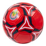 balon-de-futbol.no5-club-deportivo-guadalajara-s100-rojo