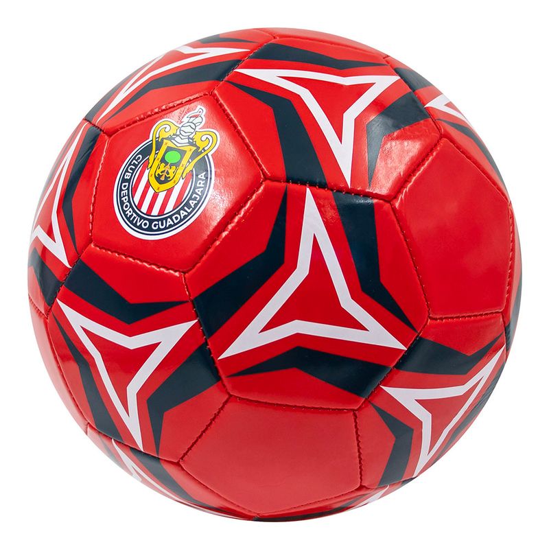 balon-de-futbol.no5-club-deportivo-guadalajara-s100-rojo