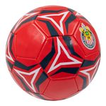 balon-de-futbol.no5-club-deportivo-guadalajara-s100-rojo