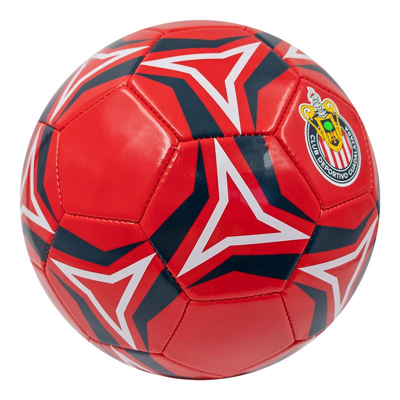 balon-de-futbol.no5-club-deportivo-guadalajara-s100-rojo