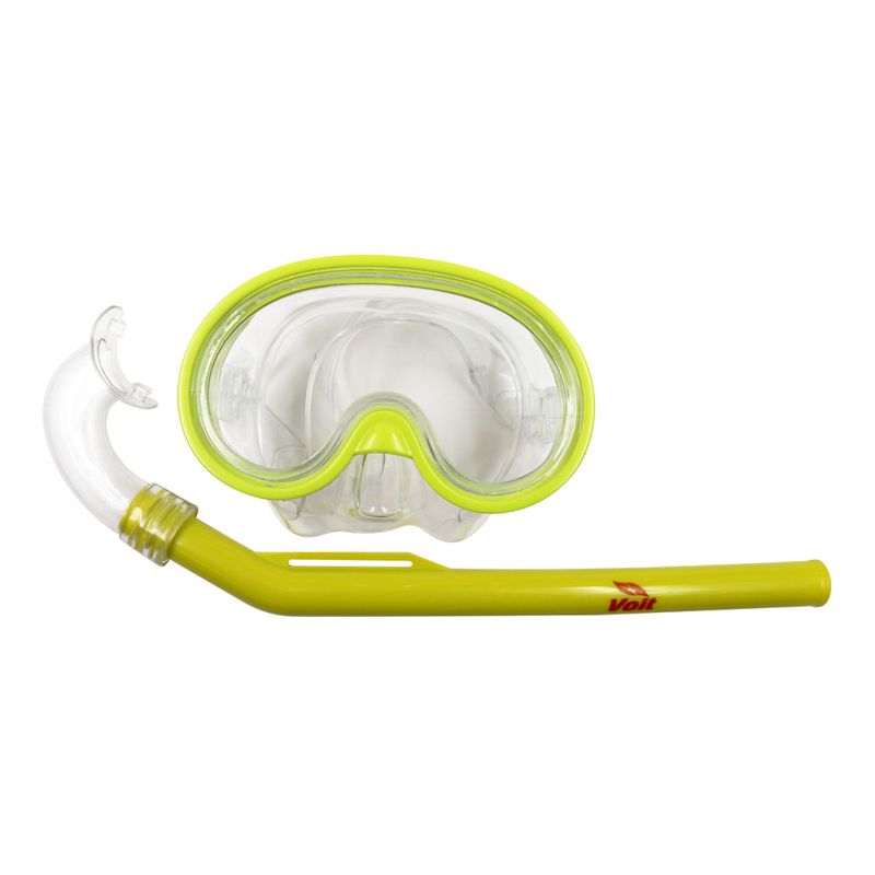 set-acuatico-junior-kids-visor-snorkel-amarillo