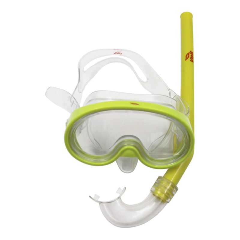 set-acuatico-junior-kids-visor-snorkel-amarillo