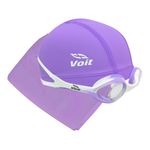 set-de-natacion-baby-goggle-gorra-toalla-morado
