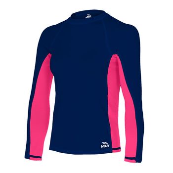 Rashguard de Natación Adulto para Dama Multicolor Talla G