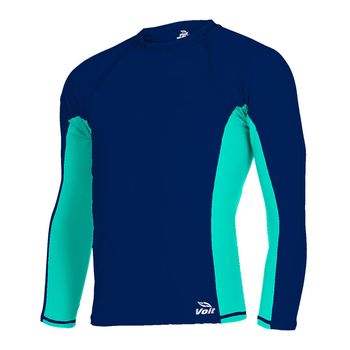 Rashguard de Natación Adulto para Hombre Multicolor Talla Grande