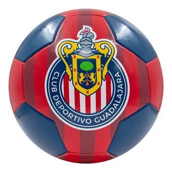 Balón de Fútbol No.5 S100 Club Deportivo Guadalajara Rojo