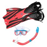 set-acuatico-adulto-aletas-visor-snorkel-triton-ch-m-Naranja-84531