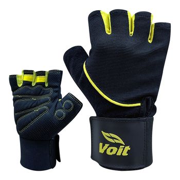 Guantes de pesas Adulto Talla M Amarillo